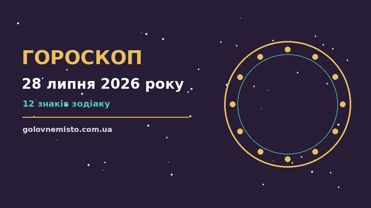 Гороскоп на 28 липня 2026 року: що підготували зорі для грошей і кохання